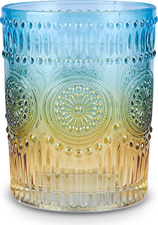 Karaca Sunflower Su Bardağı 250 Ml Mavi Sarı