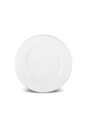 Eva Platin 24 Parça 6 Kişilik New Bone Yemek Takımı