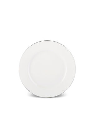 Eva Platin 24 Parça 6 Kişilik New Bone Yemek Takımı