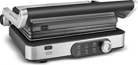 Karaca Gastro Gourmet Döküm Izgara ve Tost Makinesi Inox 6 Dilim Kapasiteli