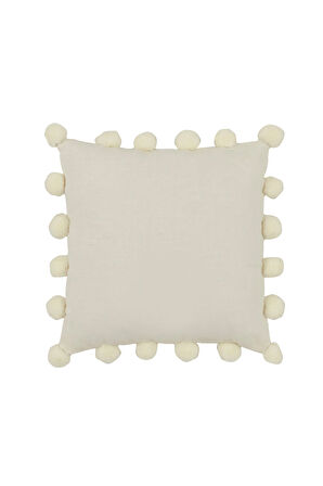 Karaca Home Bonte Dolgulu Kırlent Krem