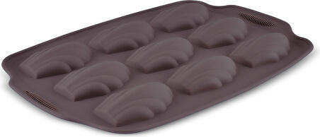 Crick Crack Harmony 9'lı Midye Silikon Muffin Kalıbı 30 cm