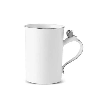 Karaca X Müge Anlı Gümüş Kuşlu Kupa 300 ml