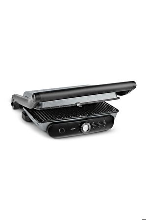 Gastro Grill Pro 2400W Izgara ve Tost Makinesi Antrasit