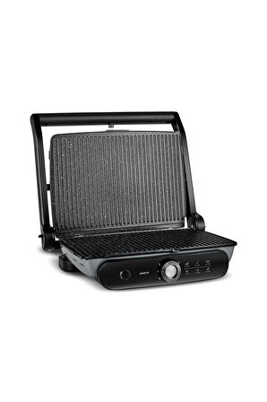 Gastro Grill Pro 2400W Izgara ve Tost Makinesi Antrasit