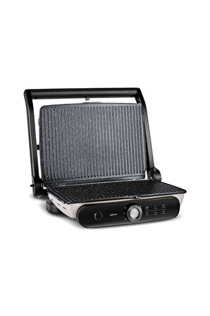 Karaca Gastro Grill Pro 2400W Izgara ve Tost Makinesi Mulberry