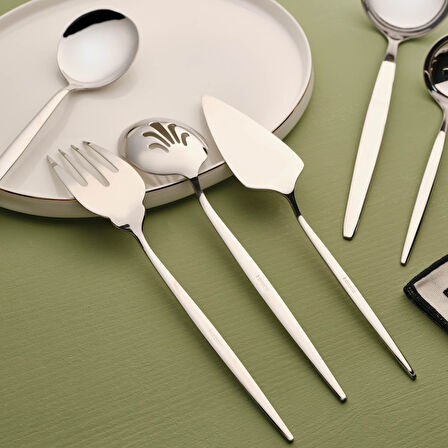 Karaca Orion 7 Parça Platin Servis Seti Kutulu