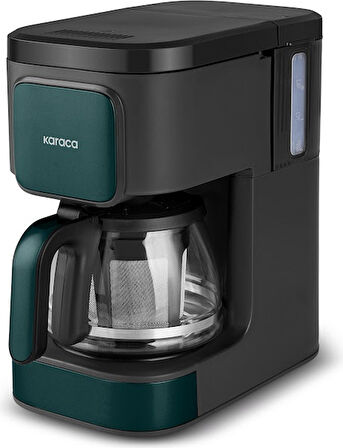 Karaca Just Coffee Aroma 2 in 1 Filtre Kahve ve Çay Demleme Makinesi Pine Green