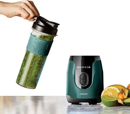 Karaca Blendfit Go Personal Kişisel Smoothie Blender Pine Green