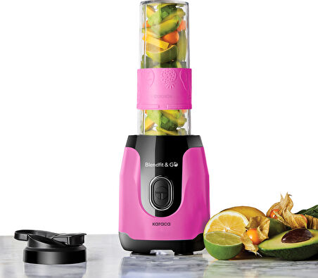 Karaca Blendfit Go Personal Kişisel Smoothie Blender Raspberry Pink