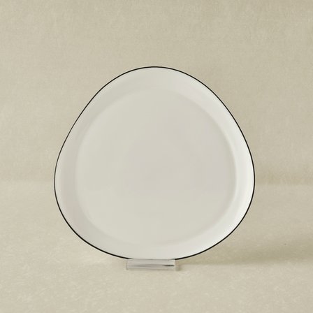 Karaca Agata Opal Cam Pasta Tabağı 20 Cm