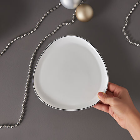 Karaca New Agata Opal Cam Pasta Tabağı 20 Cm