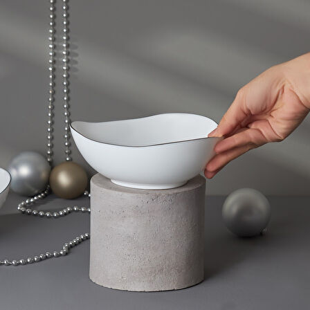 Karaca New Agata Opal Cam Kase 18 Cm