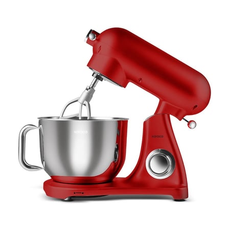 Karaca Powercast Chef Döküm Hamur Yoğurma Makinesi Rudolph Red 1800W 6,2 Lt