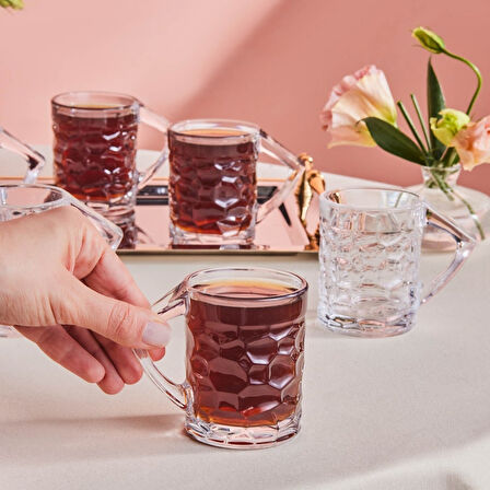 Karaca Defne 6'lı Çay Bardağı Seti 195 ml