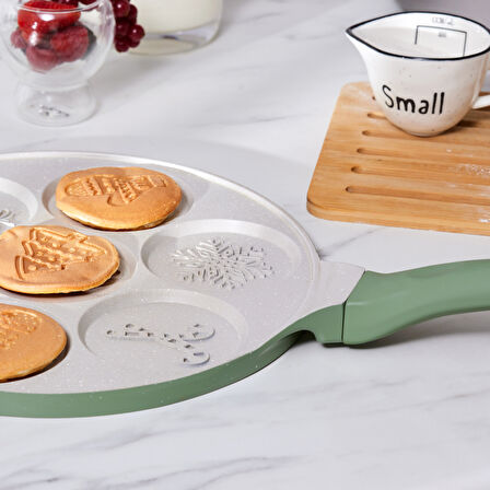 Karaca Mutfaksever Biogranit Döküm New Year Yeni Yıl Pankek Tava 26 Cm