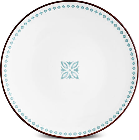 Karaca Jofy Desenli Servis Tabağı 27 Cm Yeşil