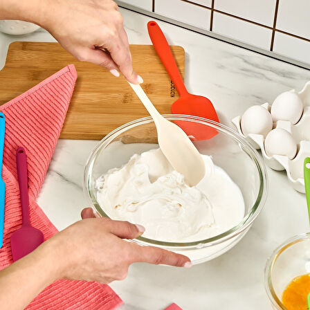 Karaca Lively 6 Parça Silikon Servis Seti Renkli