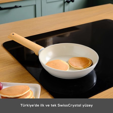 Karaca x Refika Swiss Crystal Almond Cream 24 cm Tava