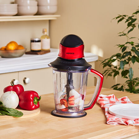 Karaca Multi XXL Doğrayıcı 1000w Imperial Red