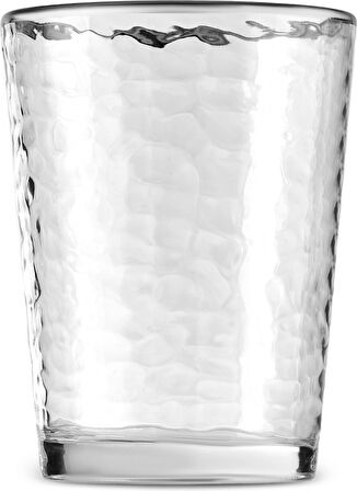 Karaca Akroma Transparent Su Bardağı 435 ml Platin