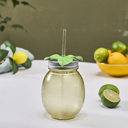 Karaca Limon Transparent Pipetli Su Şişesi 700 Ml