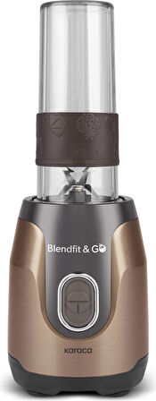 Karaca Blendfit Go Personal Kişisel Smoothie Blender Walnut Brown