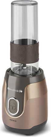 Karaca Blendfit Go Personal Kişisel Smoothie Blender Walnut Brown