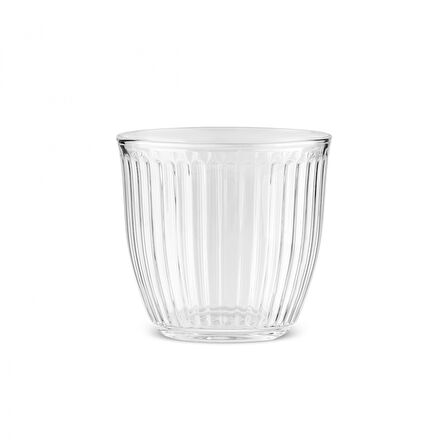 Karaca Gordes 6'lı Cam Su Bardağı 290 ml Antrasit