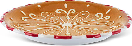 Karaca New Year Yılbaşı Gingerbread Servis Tabağı 30 Cm