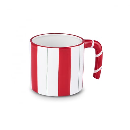 Karaca New Year Yılbaşı Candy Stripe Kupa 720 Ml