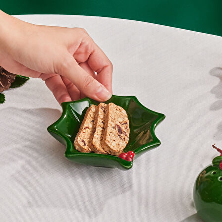 Karaca New Year Yılbaşı Kokina Çerezlik 12 Cm