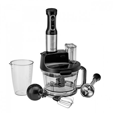 Karaca Gurme Premium Inox Evlilik Paketi Tost, Kahve, Çay Makinesi ve Mutfak Robotu Chrome 