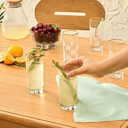 Karaca Derya 6'lı Meşrubat Bardağı 380 ml