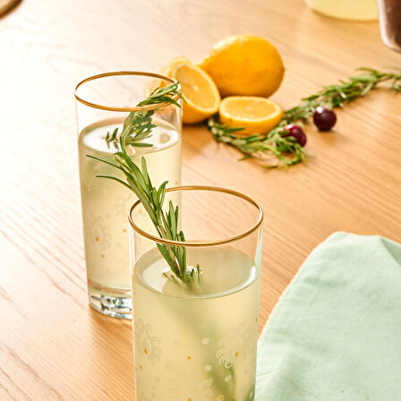 Karaca Derya 6'lı Meşrubat Bardağı 380 ml