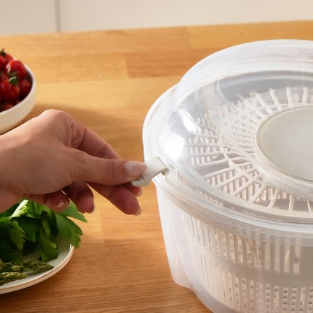 Karaca Container Salata Kurutucu Bej 4 Litre