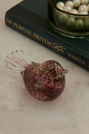 Karaca Home Serena Bird Biblo 6,5 cm