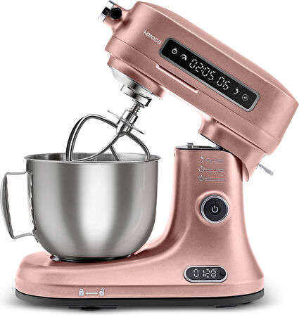 Karaca Pro Artisan Zaman Ayarlı Tartılı Mutfak Şefi Rosegold 1600 W 5 Lt