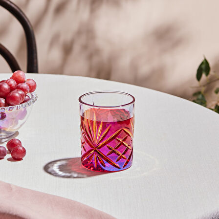 Karaca Melodico Su Bardağı 325 ml Kırmızı