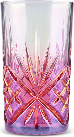 Karaca Melodico Meşrubat Bardağı 375 ml Kırmızı