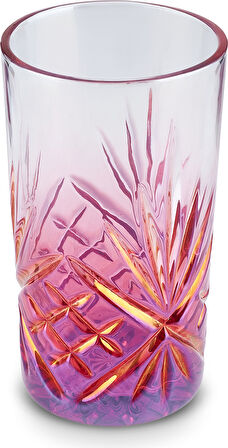 Karaca Melodico Meşrubat Bardağı 375 ml Kırmızı