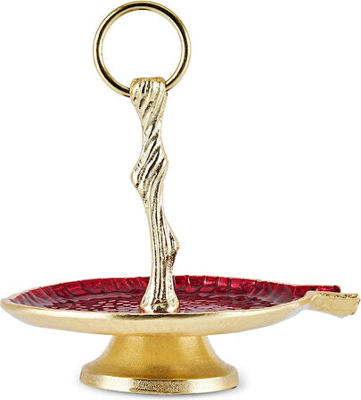 Karaca Tina New Year Yılbaşı Dekoratif Servislik 20x17 cm