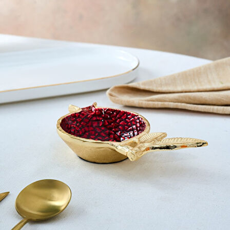 Karaca Home Karaca Tina New Year Yılbaşı Dekoratif Çerezlik 17x10 cm