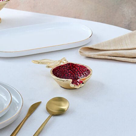 Karaca Home Karaca Tina New Year Yılbaşı Dekoratif Çerezlik 17x10 cm