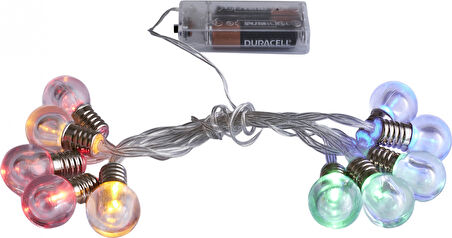 Karaca New Year Yılbaşı Ampullü Led Şerit 2 Metre