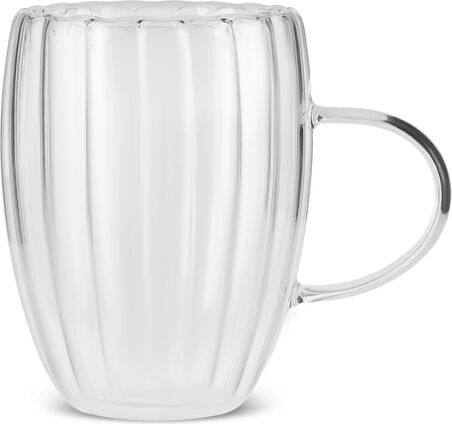 Karaca Pia Alya Çift Cidarlı Mug 330 Ml