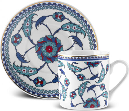 Karaca Selmin 6 Kişilik Kahve Fincanı 90 ml