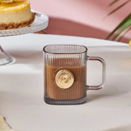 Karaca Madalyon Mug 340 Ml Gri