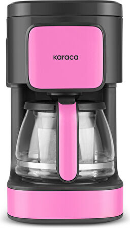 Karaca Just Coffee Aroma 2 in1 Filtre Kahve ve Çay Demleme Makinesi Raspberry Pink