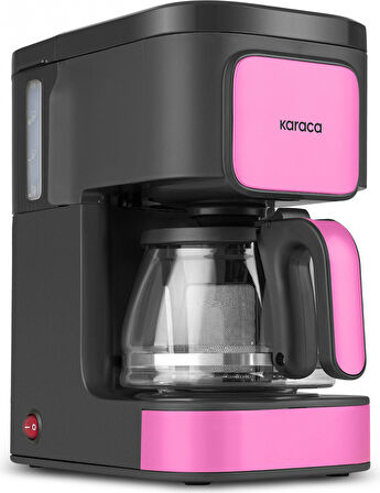 Karaca Just Coffee Aroma 2 in1 Filtre Kahve ve Çay Demleme Makinesi Raspberry Pink